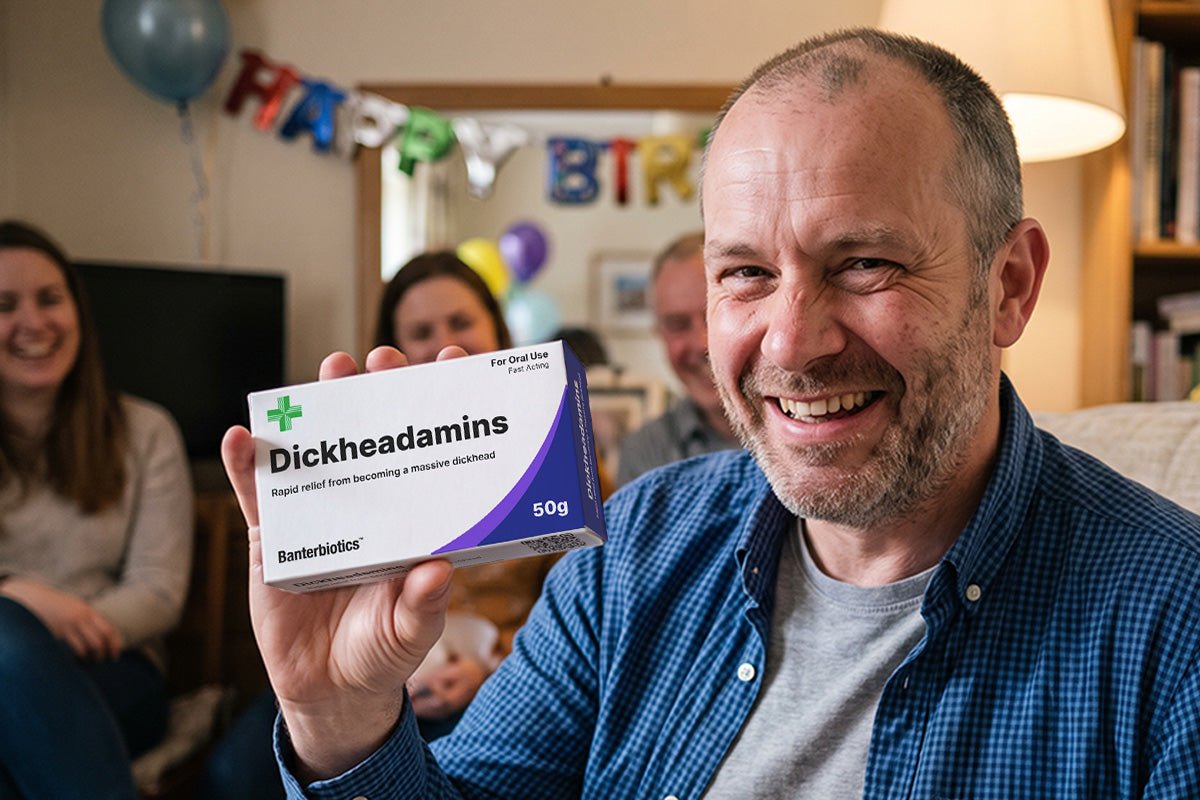 Funny Birthday Gifts - Banterbiotics