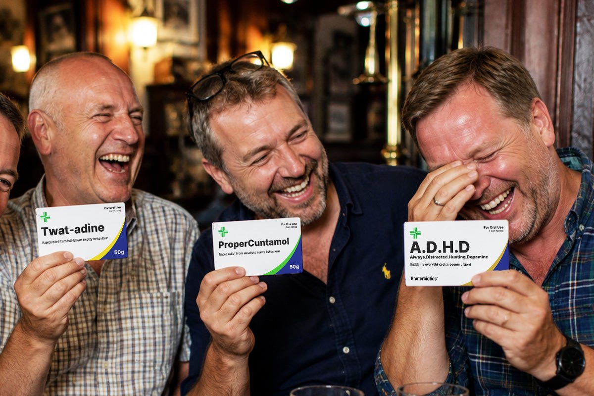 Rude Joke Pill Boxes - Banterbiotics