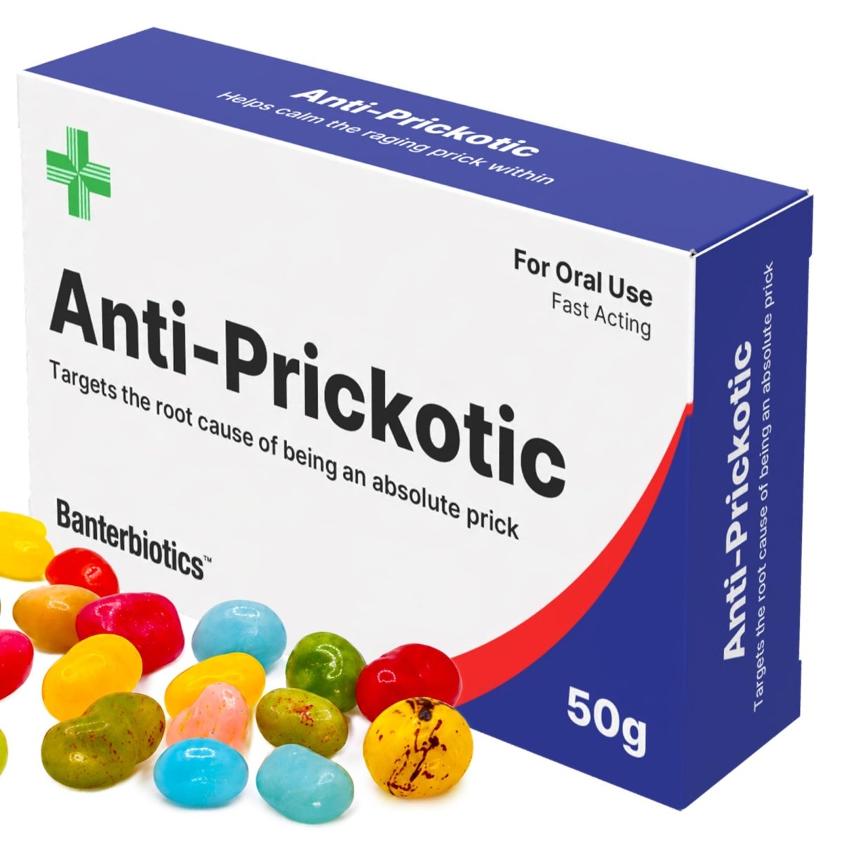 Anti-Prickotic Funny Prescription Pill Box - BanterBiotics