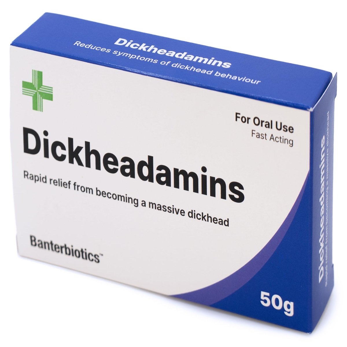 Dickheadamins Funny Prescription Pill Box - BanterBiotics