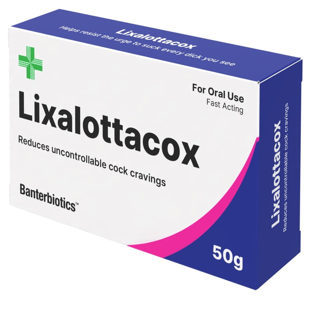 Lixalottacox Funny Prescription Pill Box - Banterbiotics