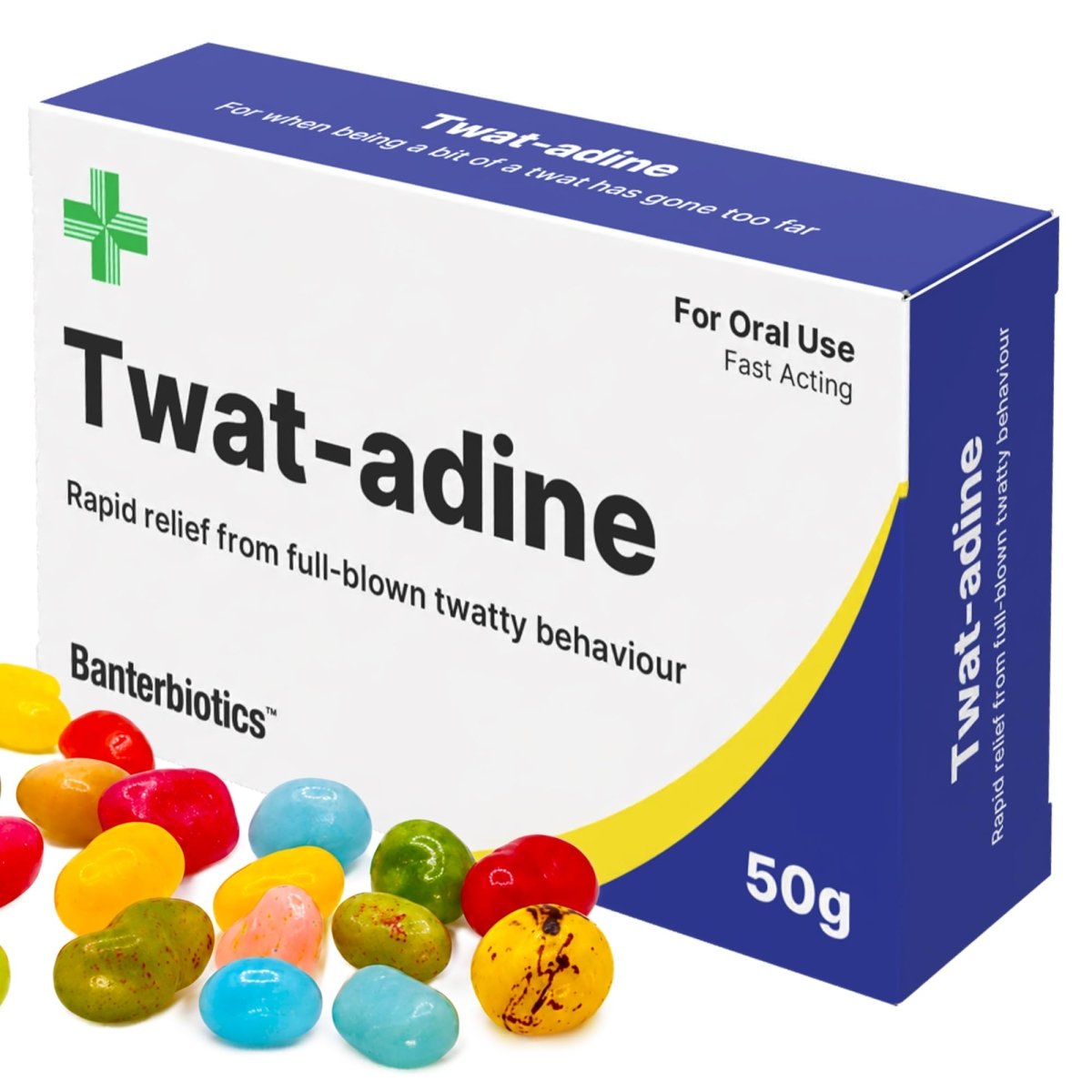 Twat-adine Funny Prescription Pill Box - BanterBiotics